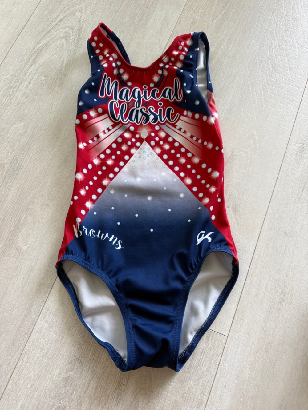 Magical classic gymnastics leotard